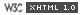 Valid XHTML 1.0 Transitional